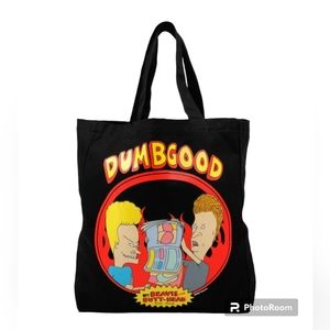 Beavis and Butt-head canvas tote bag